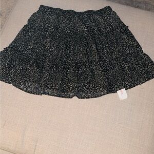 Amazon Black and White Mini Skirt